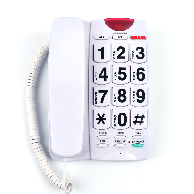 Emergency Big Button Telephone with Speakerphone – CT-257