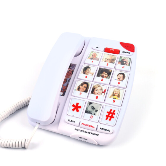 Photo Memory Dialing Telephone for Seniors - CT-267 Photo Memory Dialing Telephone for Seniors - CT-267