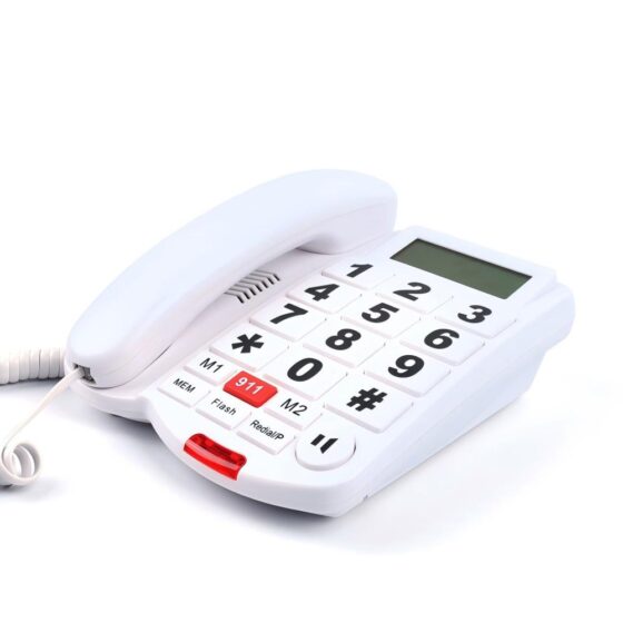 Big Button Telephone with LCD Display CT-265 Big Button Telephone with LCD Display CT-265