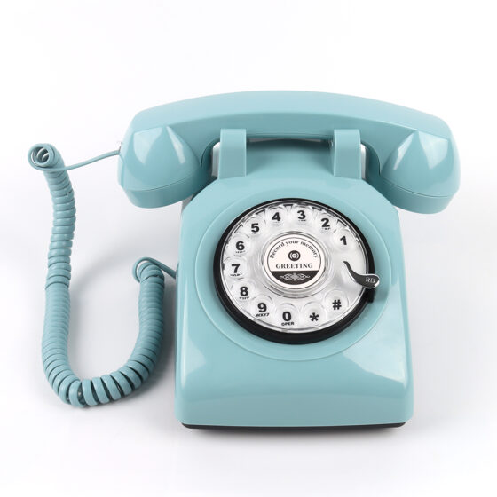 Retro British Rotary Telephone CT-8019 – Vintage