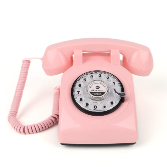 Vintage American Rotary Audio Telephone CT-8019 Vintage American Rotary Audio Telephone CT-8019