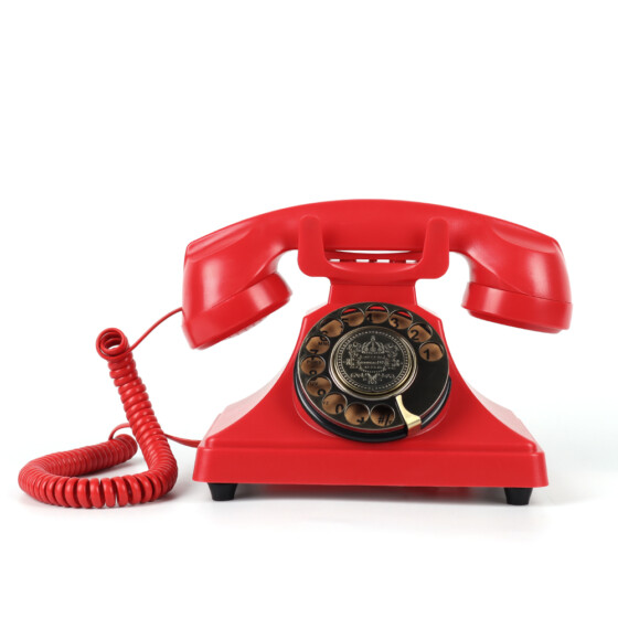 Vintage Rotary Audio Telephone CT-8606 | Retro Guestbook Recorder
