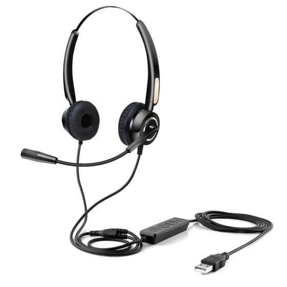 Adjustable USB Headset VH510D for Call Centers