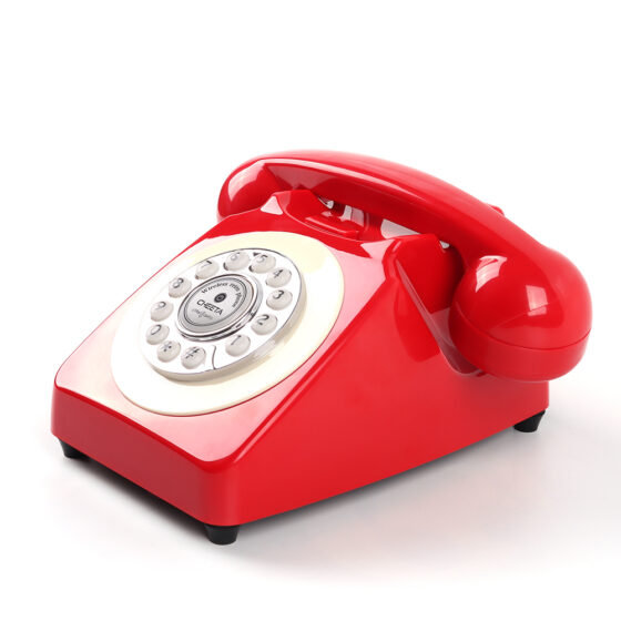 Rotary Retro Bluetooth Telephone – Mechanical Dial Experience