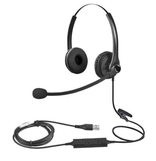 Noise-cancelling Microphone Headset VH700D – Clear Communication